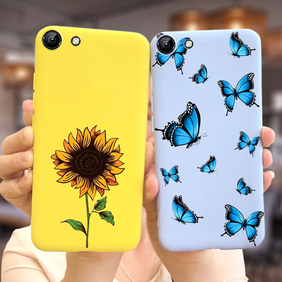 ДЛЯ Vivo Y81 чехол Y81i 1803 1808 1812 Мягкий Силиконовый ТПУ милый для телефона с