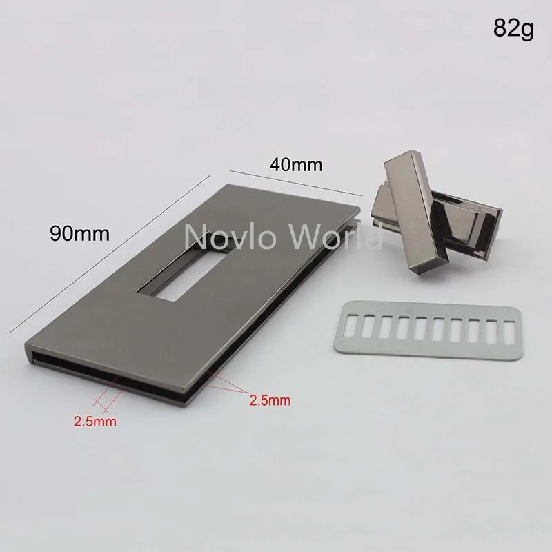 1 комплект металлические замки для ремонта Роскошный кошелек сумка с ручкой