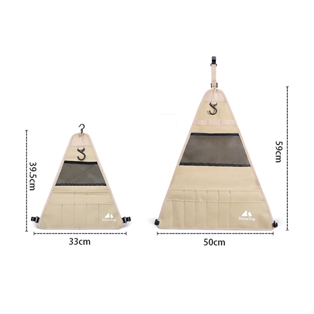 

Outdoor Tableware Storage Bag Camping Picnic 600D Oxford Picnic Barbecue Cutlery Hanging Holder Organizer Camping Supplies