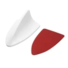 X Autohaux универсальная пластиковая антенна для украшения крыши автомобиля в виде плавника акулы, белая