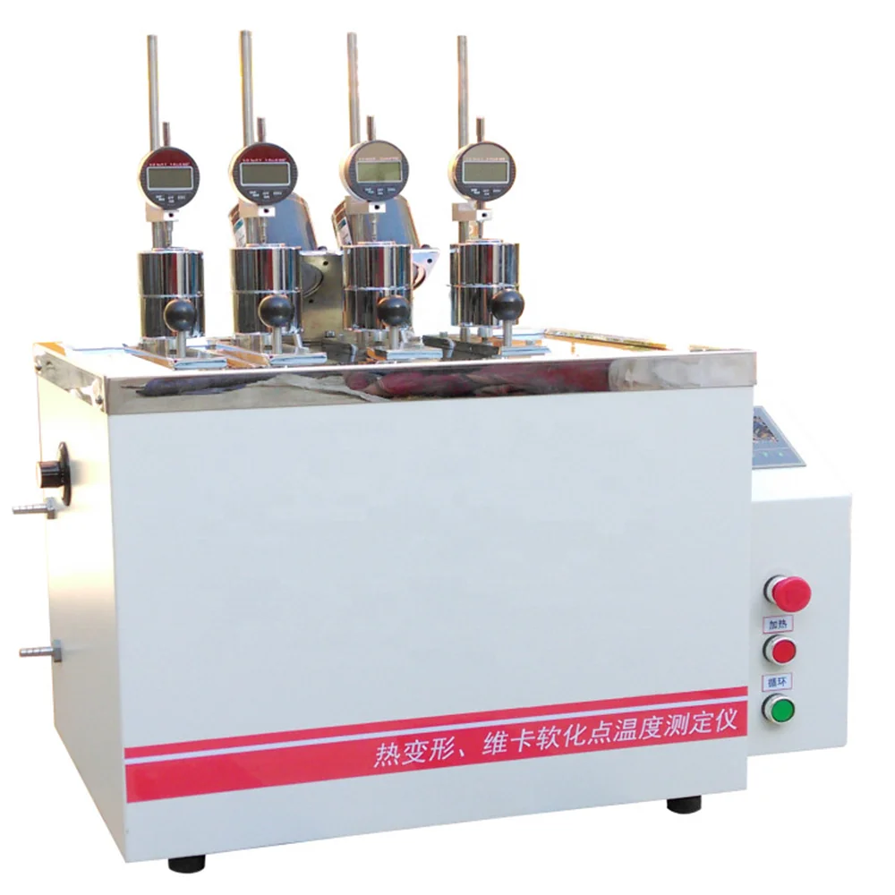 

Vicat Test Apparatus Vicat Soften Point Temperature Tester MXRW-300AT-4 With Single-chip Control
