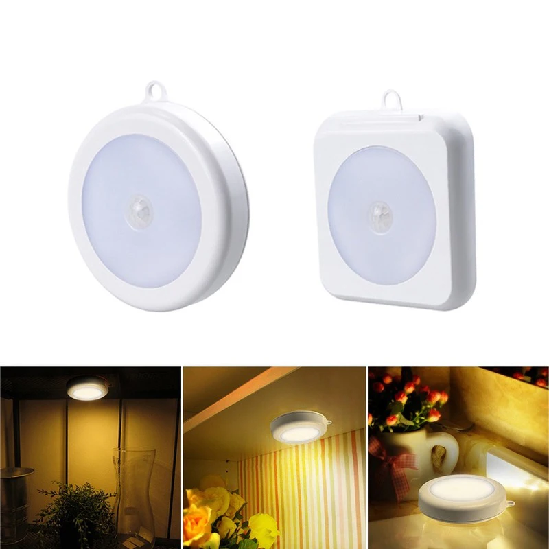 

Foxanon LED Under Cabinet Light Universal Wardrobe Light Motion Sensor Night Light for Cupboard Closet Kitchen Children Lamp