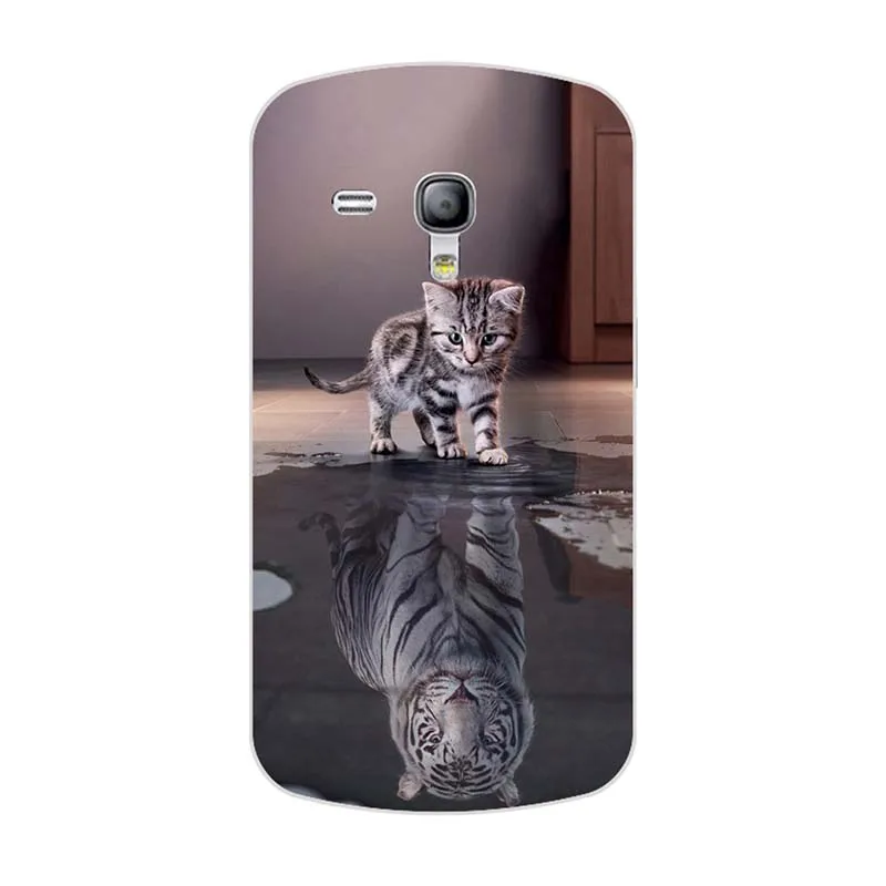 Мягкий с рисунком из ТПУ чехол для samsung Galaxy S3 Mini S3Mini GT i8190 i8200 Оригинальный телефона