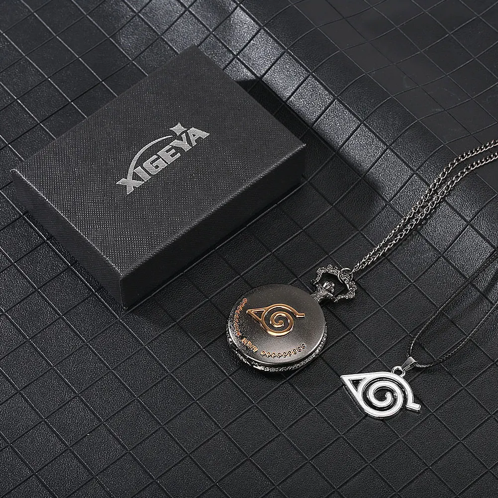 Cartoon Themed Pocket Watch Boys Vintage Bronze Quartz Pocket Watch White Roman Numeral Dial Kids Fashion Pendant Gift Set Box