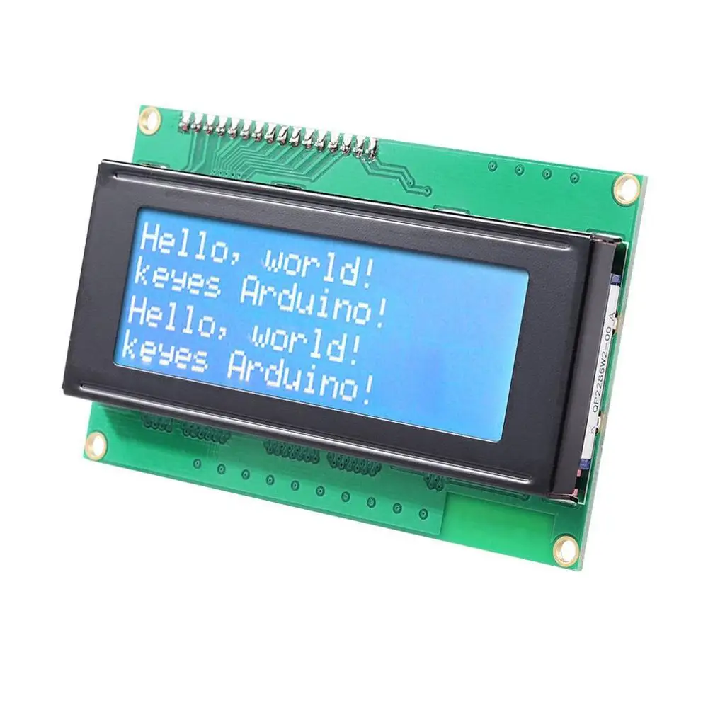 Синий последовательный Iic/I2C/Twi 2004 204 20 х 4 символьный ЖК модуль Дисплей для Arduino Iic
