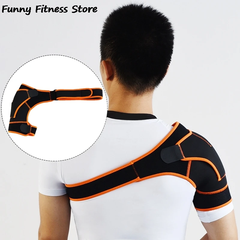 

Профессиональная поддержка плеч, тренировки, бега, фитнеса, защита, регулируемый бадминтон, баскетбол, дышащий протектор-бандаж