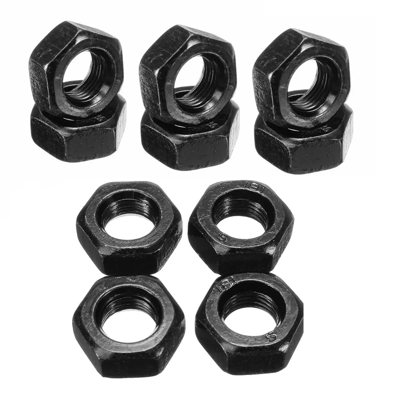 

10Pcs M10 Metal Nut Wheel Hex M10XP1.0 NT002 for JLB Racing CHEETAH 1/10 Brushless RC Car Parts Accessories
