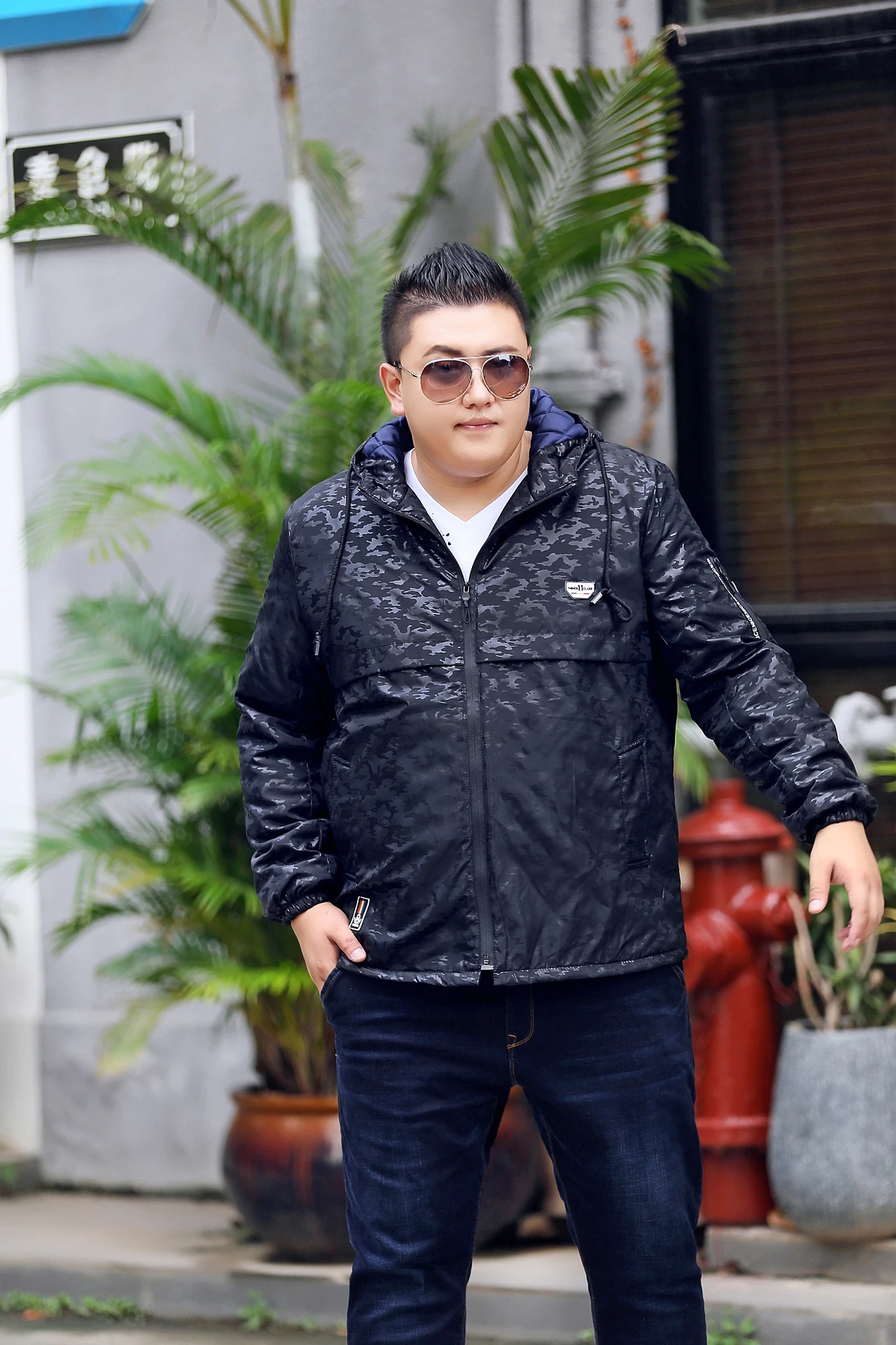 

Autumn And Winter Will Code Clothes Easy Thin Mianfu The Fat Fertilizer Clothes Increase Fertilizer Code Youth Loose Coat Tide