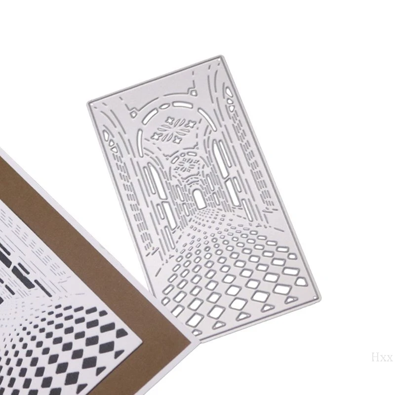 Новая Дверь ворота металлические режущие штампы трафарет для скрапбукинга