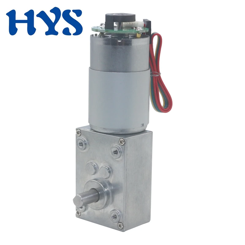 Энкодер мотор редуктор постоянного тока 12 V 24V Шестерни носить Электрический