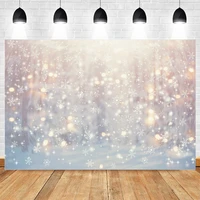 yeele winter wonderland snowflake light bokeh tree photography backdrop photographic personalized backgrounds for photo studio