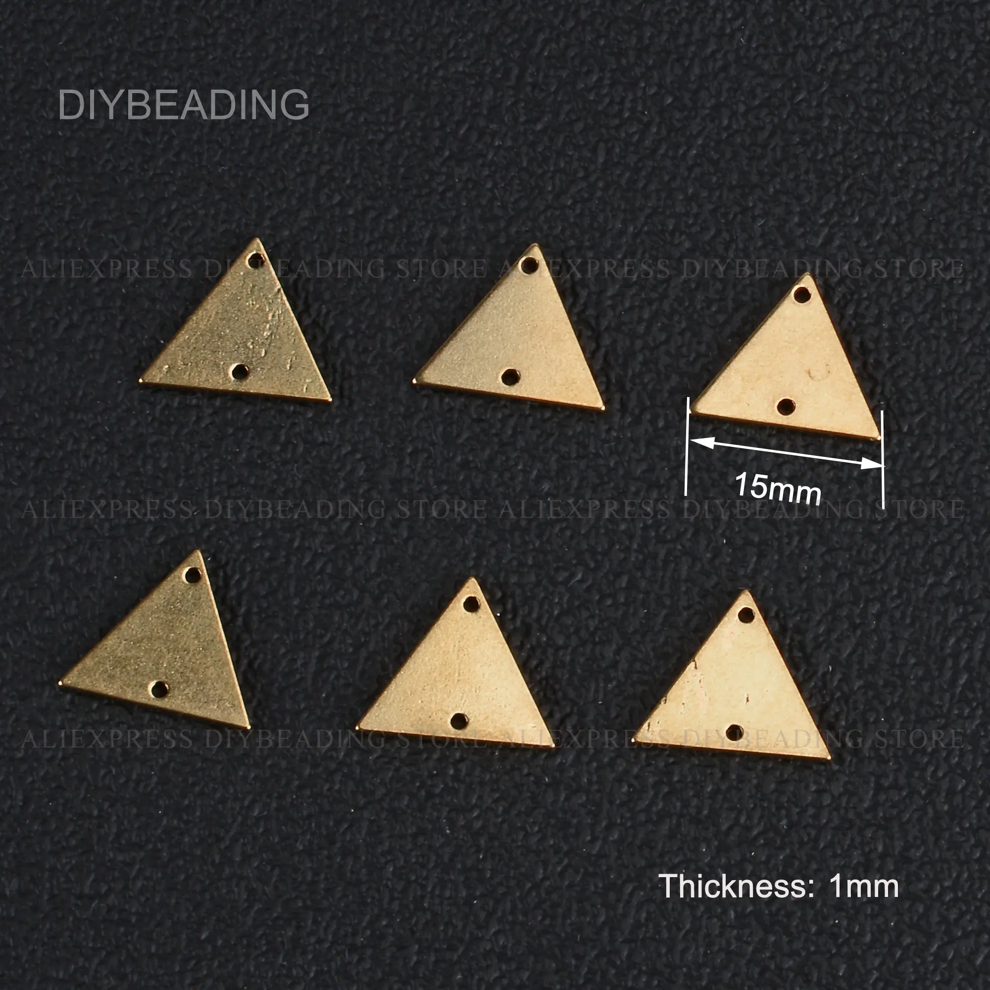 20-1000 шт. латунные аксессуары для подвесок 15 мм | Украшения и