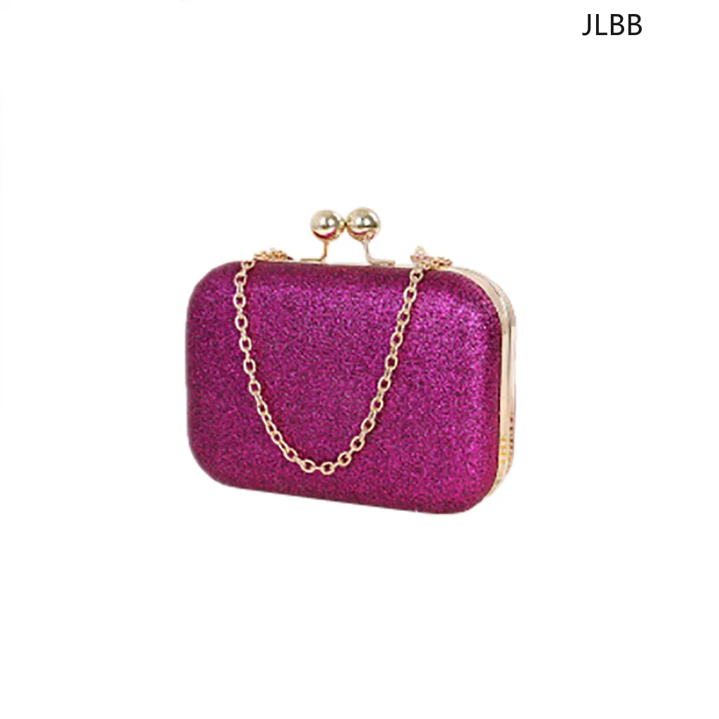 

Women's Bling Evening Party Handbag Wedding Ball Clutch Bag With Chain Mini Minaudiere Hand Bag Purse Gold Birthday Gift