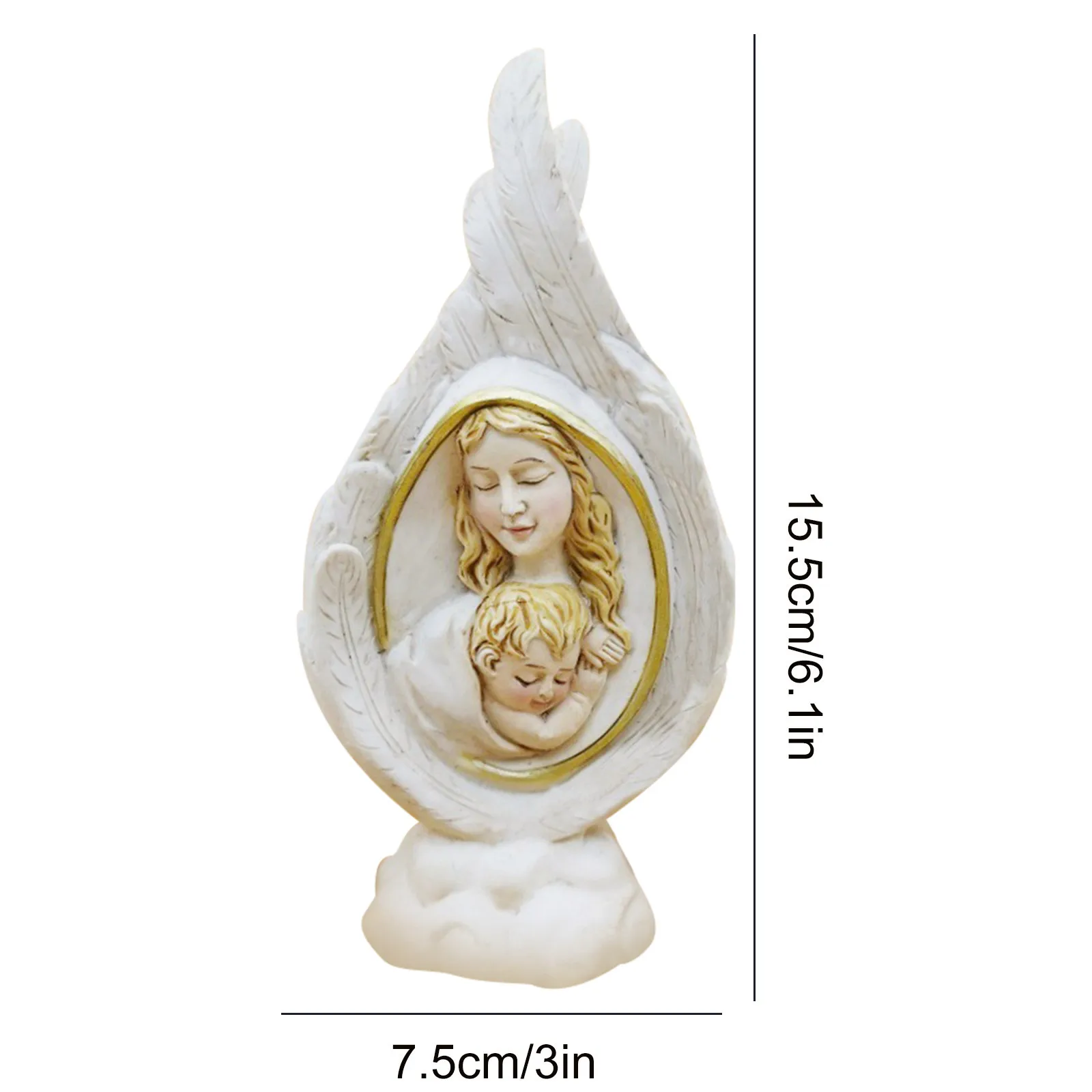 

Creative Dec Resin Crafts Ornaments Interesting Jesus Ornament Child Nativity decoracin de habitacin N50