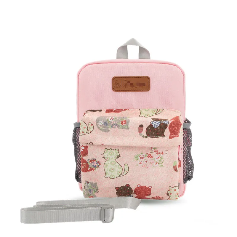 

Cute Cat Baby Safety Harness Backpack Toddler Anti-lost Bag wrist link Toddler Traction Schoolbag Children Outing Traction Rope