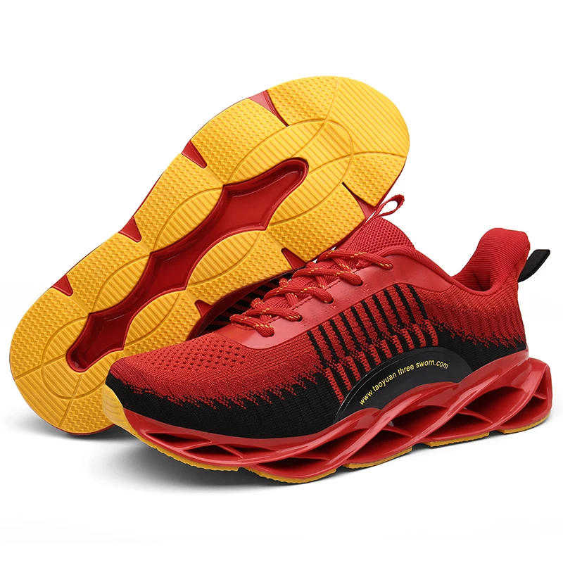 Большой Размеры мужские кроссовки для бега на открытом воздухе модная дышащая