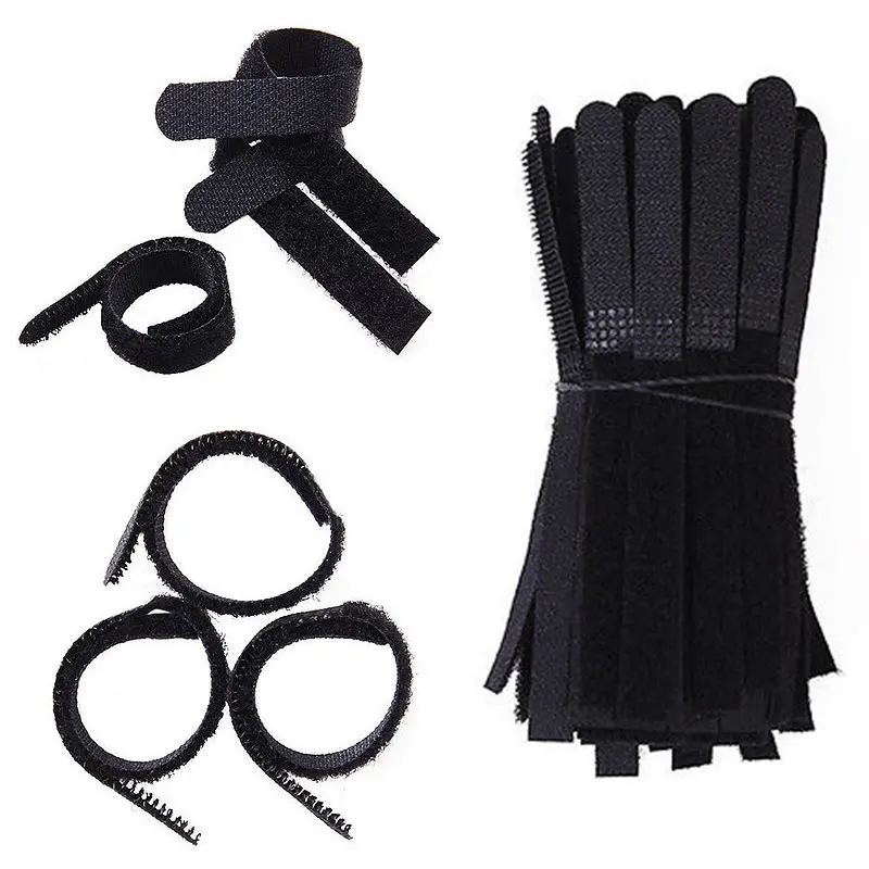 Набор из 50 многоцелевой крепежной ленты с клейкой основой кабельные стяжки