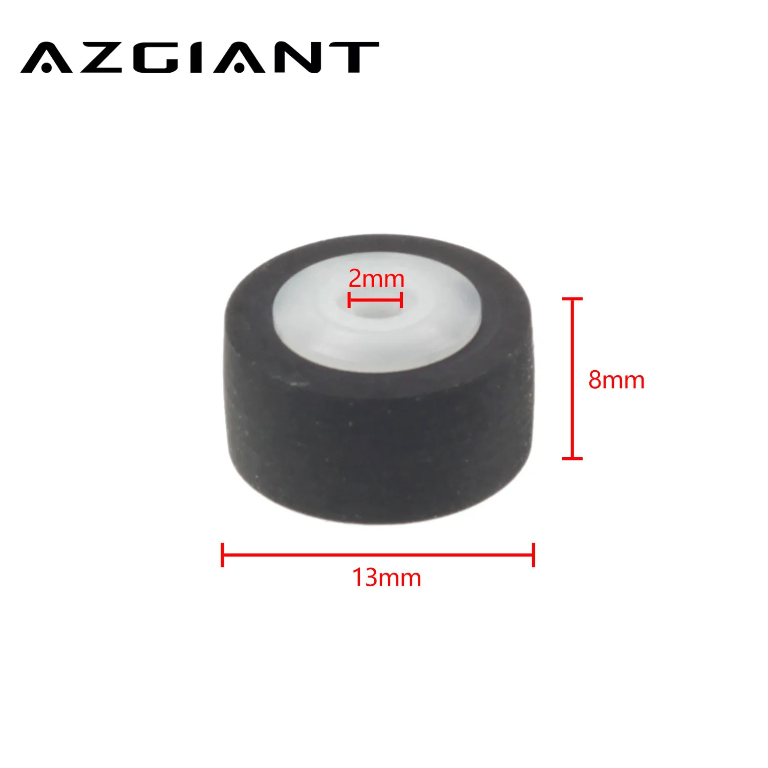 

13x8x2mm Cartridge Audio Radio Movement pince roller tape recorder Pressure cassette Belt Pulley