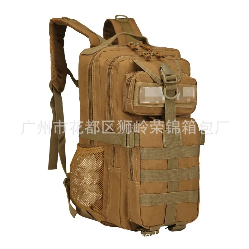 

Marked tactical camouflage bag outdoor camping backpack shoulder large capacity new upgraded 3P bag luggage backpack