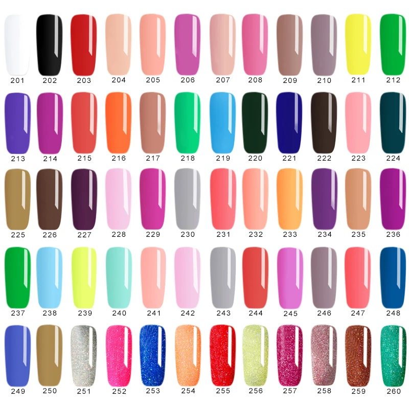 УФ гель новинка 2019 дизайн ногтей советы маникюр 60 цветов светодиодный