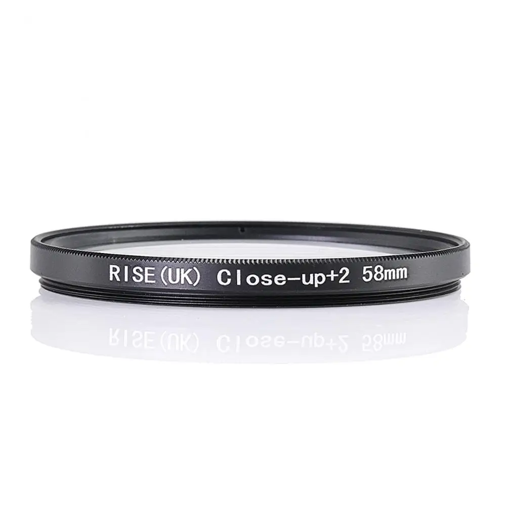 RISE (Великобритания) 58 мм крупный план + 2 макрофильтра объектива для камеры Nikon Canon