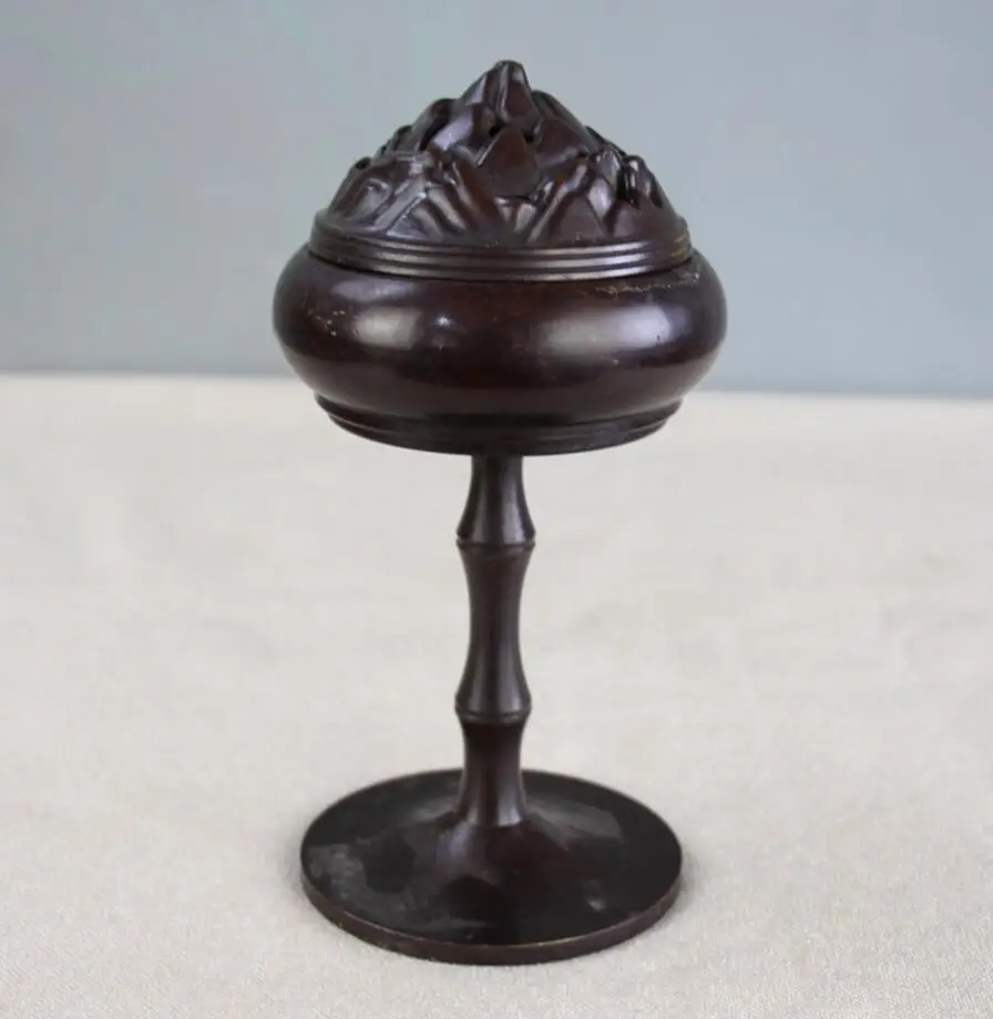 Медная Статуя Будды из чистой меди украшения ручной работы в старинном стиле