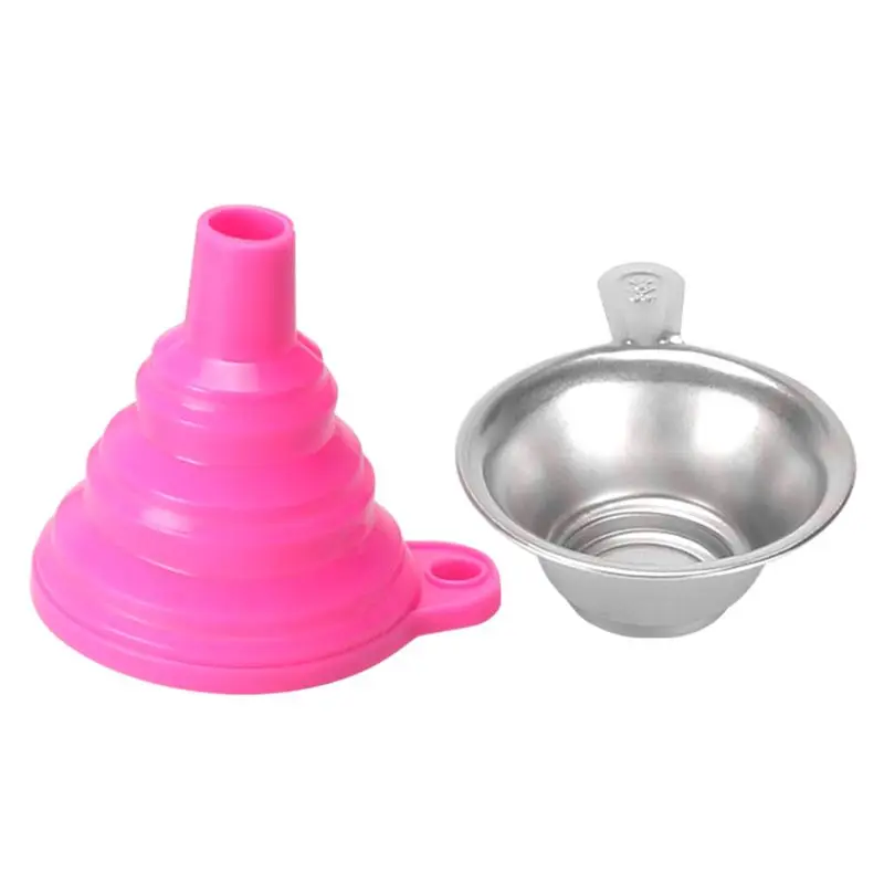 

1Set Metal UV Resin Filter Cup and Silicone Funnel Disposable for 3D Printer Kit