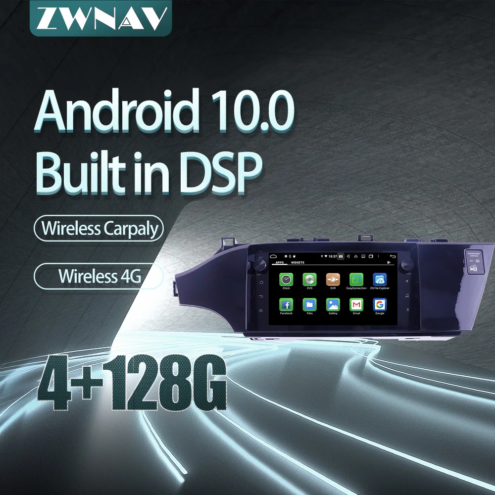 

For Toyota Avalon 2013 Car radio player Android 10 PX6 64GB GPS Navigation Multimedia Player Radio