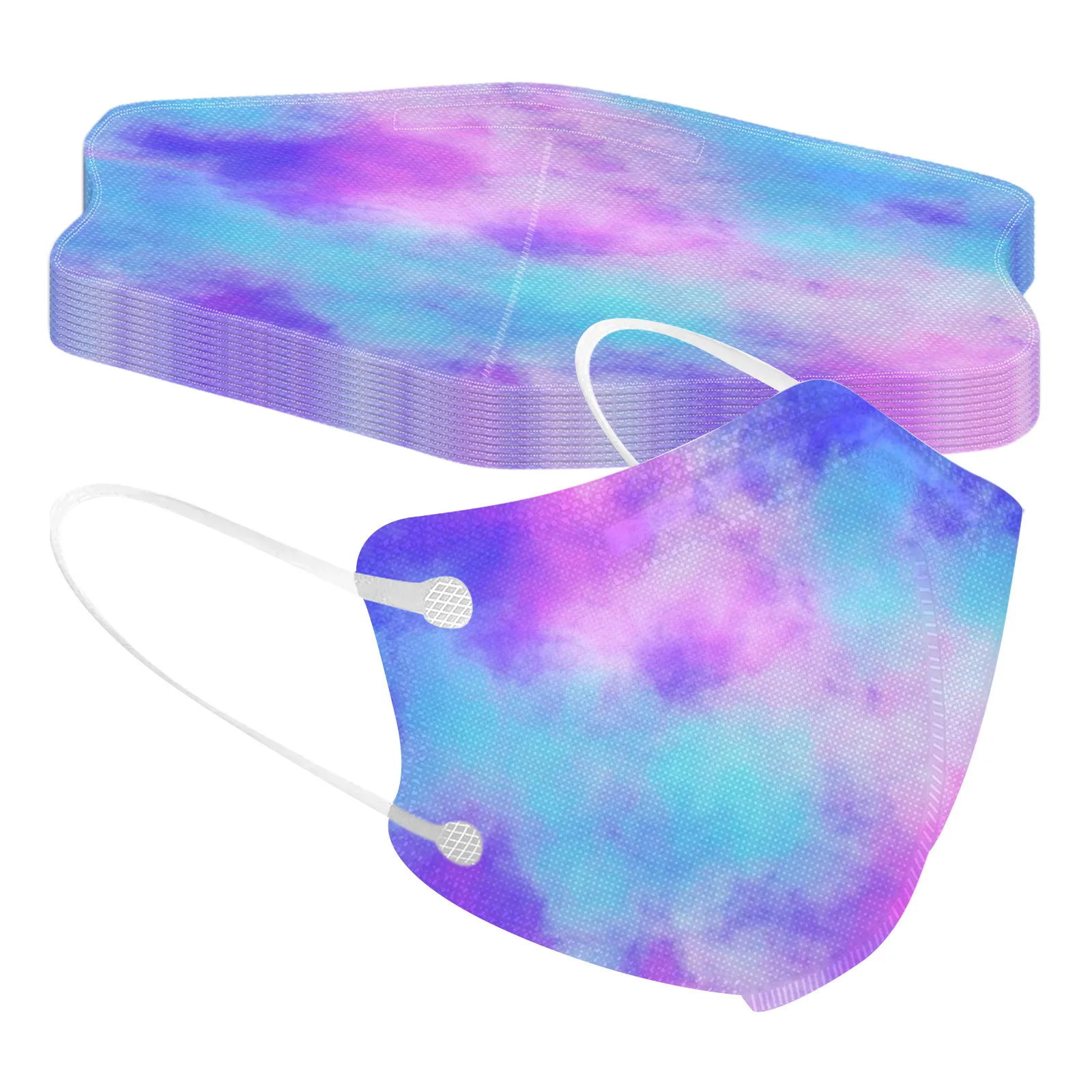 10 шт. детские маскарадные маски с принтом звездного неба |