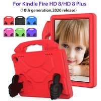 all new for kindle fire hd 8 eva kids case 202010th genfor fire hd 8 plus tablet caselightweight dropproofstand tablet case