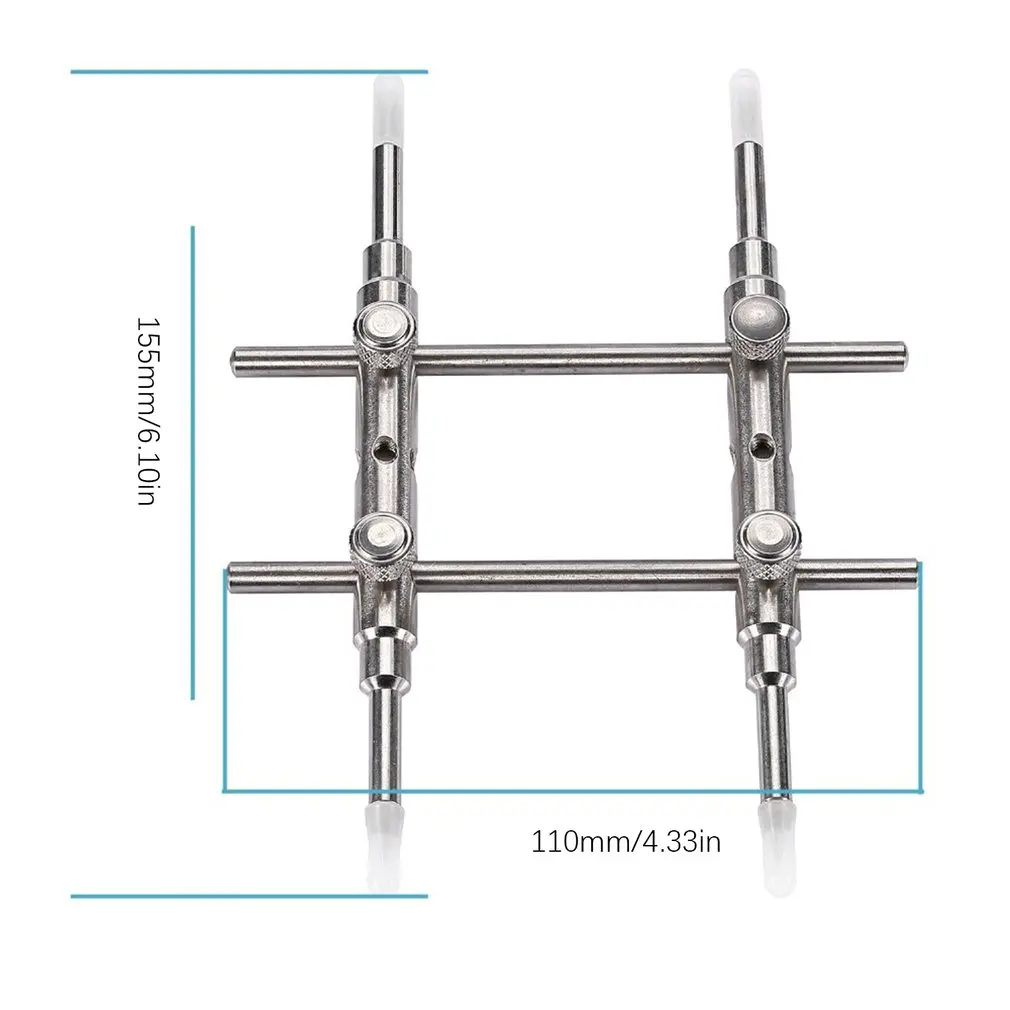 

Stainless Steel Camera Lens Repair Spanner Wrench Opening Tool Set Disassemble The Lens Range from 25mm to 130mm ACEHE