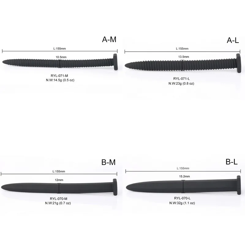 Силиконовый уретральный катетер 155 мм штекер для мужского пениса уретральная