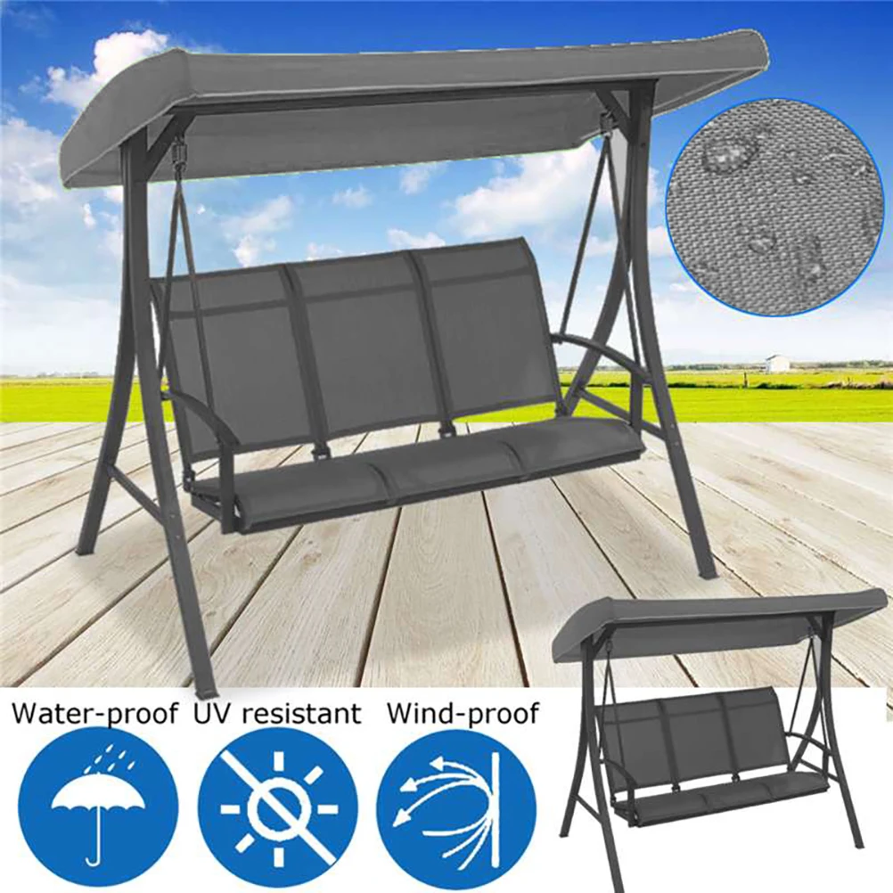 

Waterproof Swing Canopy Garden Chair Tent Porch Top Cover Swing Roof1
