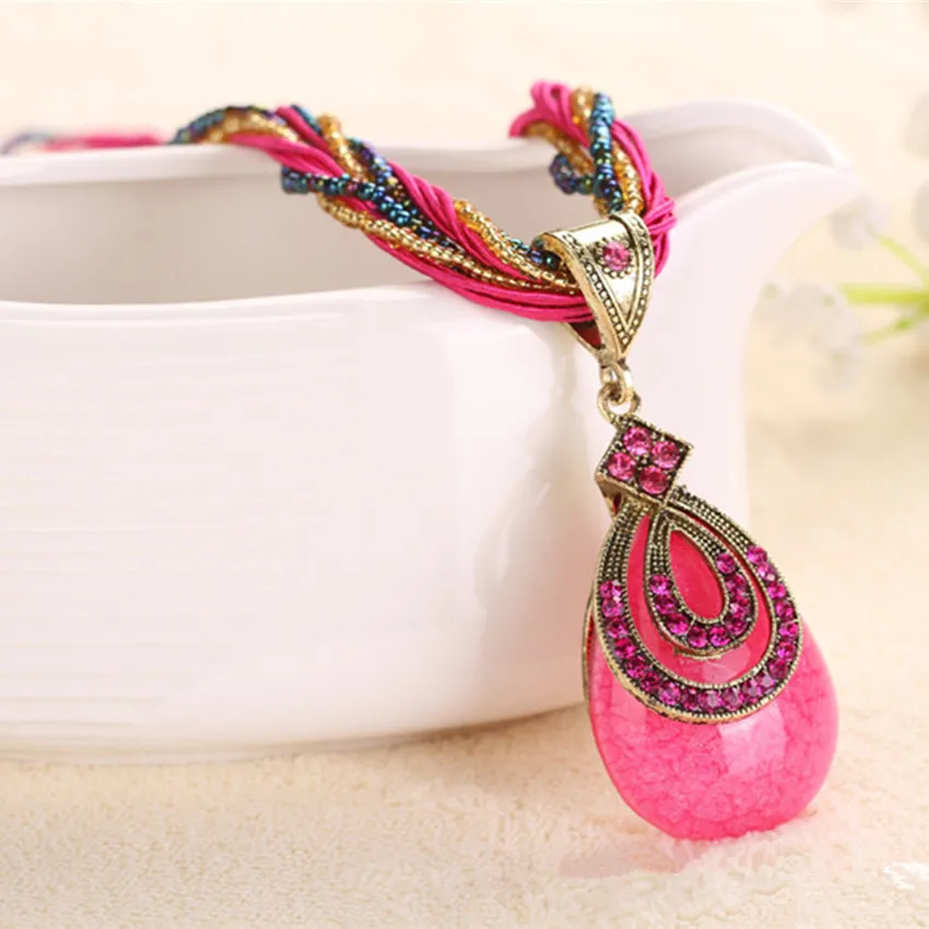 Новый стиль ожерелье чокер в богемном стиле этническое ветровое Ретро украшение