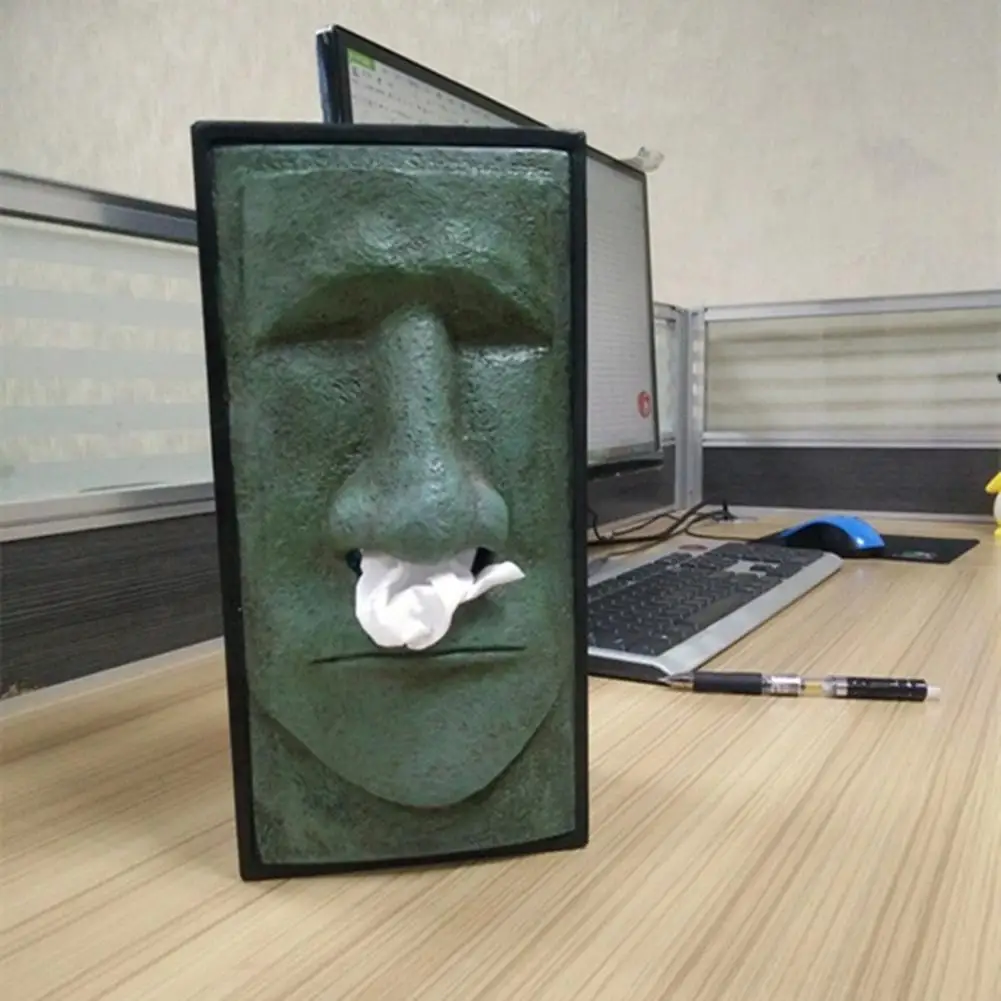 

Защитный 3D дизайн Винтажный шекспировый Шаблон Коробка для салфеток для гостиной