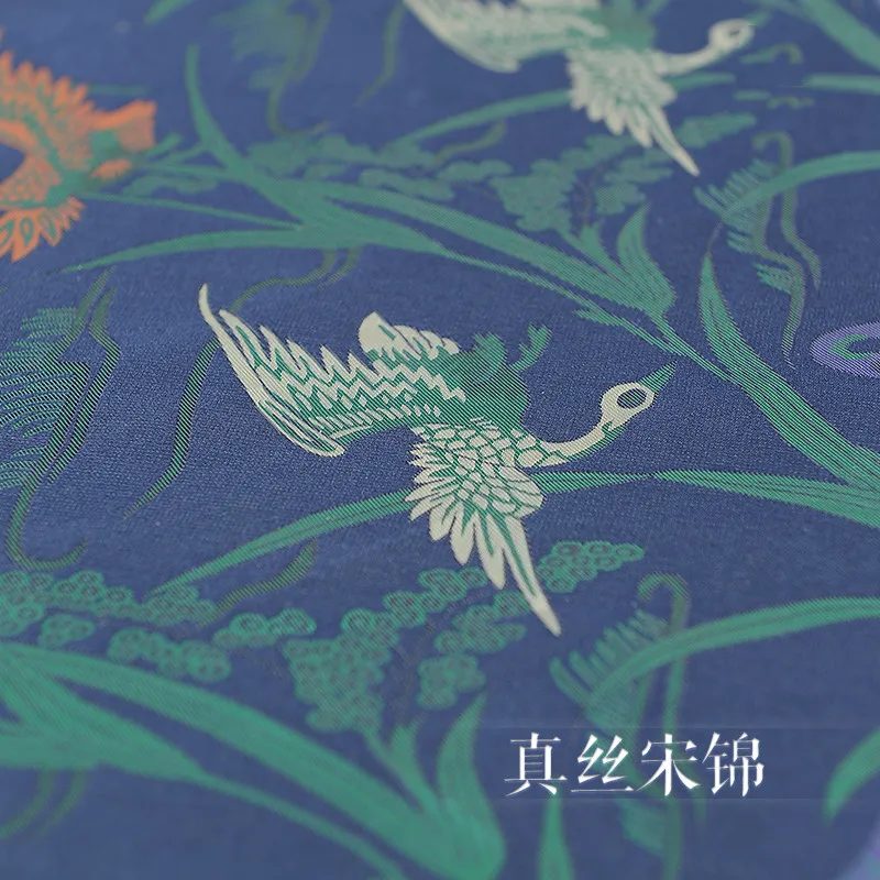 

Шелковая песня редкая и Драгоценная парча супер ширина 150 см Чонсам шелковая ткань в китайском стиле шелк тутового шелкопряда