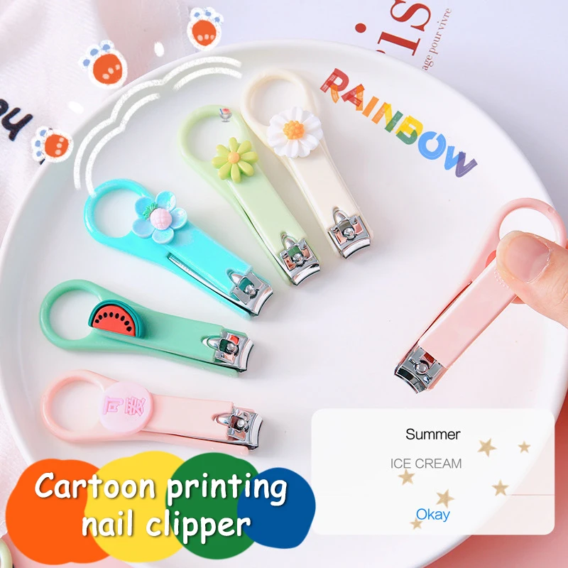 

Professional Stainless Steel Nail Clippers Trimmer Cute Cartoon Nail Clippers