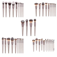 491014pcs makeup brush tool set powder eye shadow liquid foundation blush mixed beauty makeup kit tool supplies