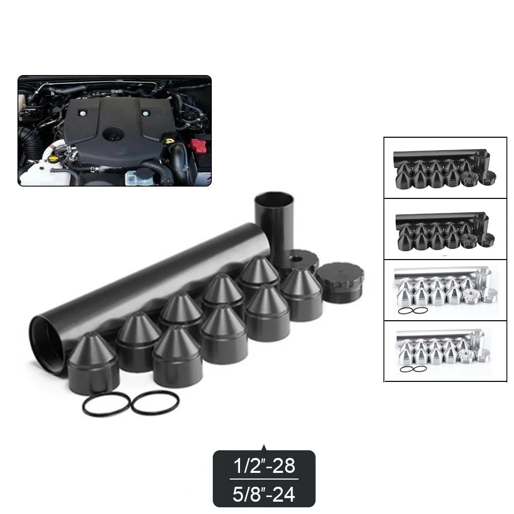 Алюминиевый Топливный фильтр для автомобиля 10 дюймов 1/2-28 или 5/8-24 ловушка