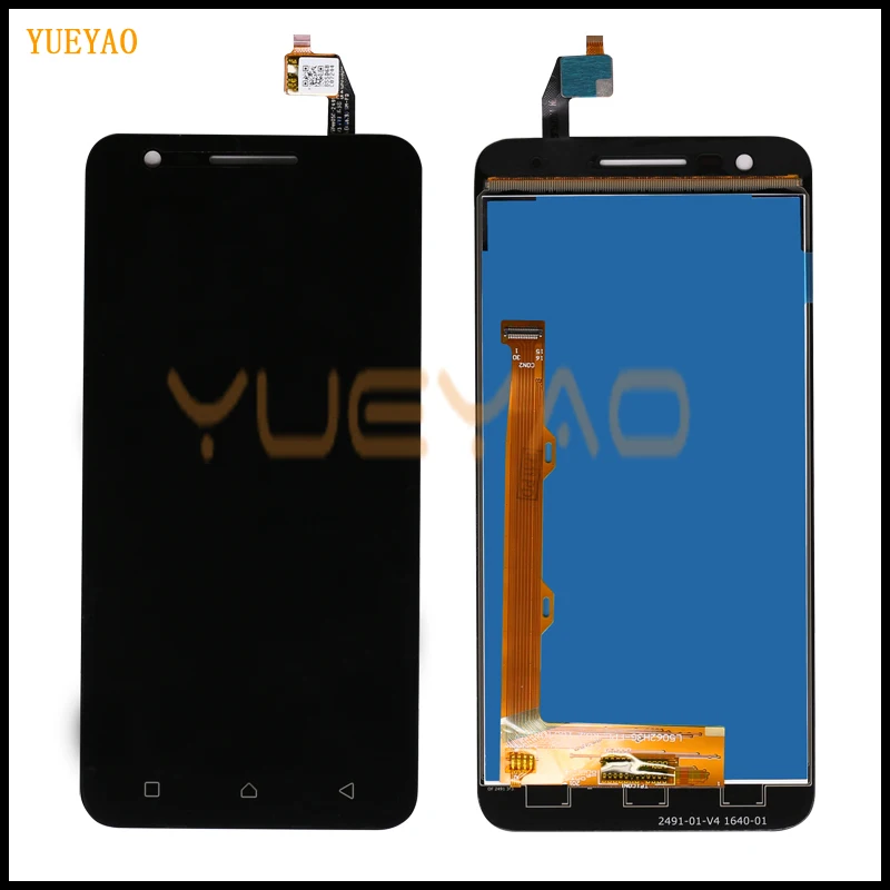 ЖК дисплей и дигитайзер сенсорного экрана в сборе для Lenovo C2 K10a40 / Vibe сменный 5 0