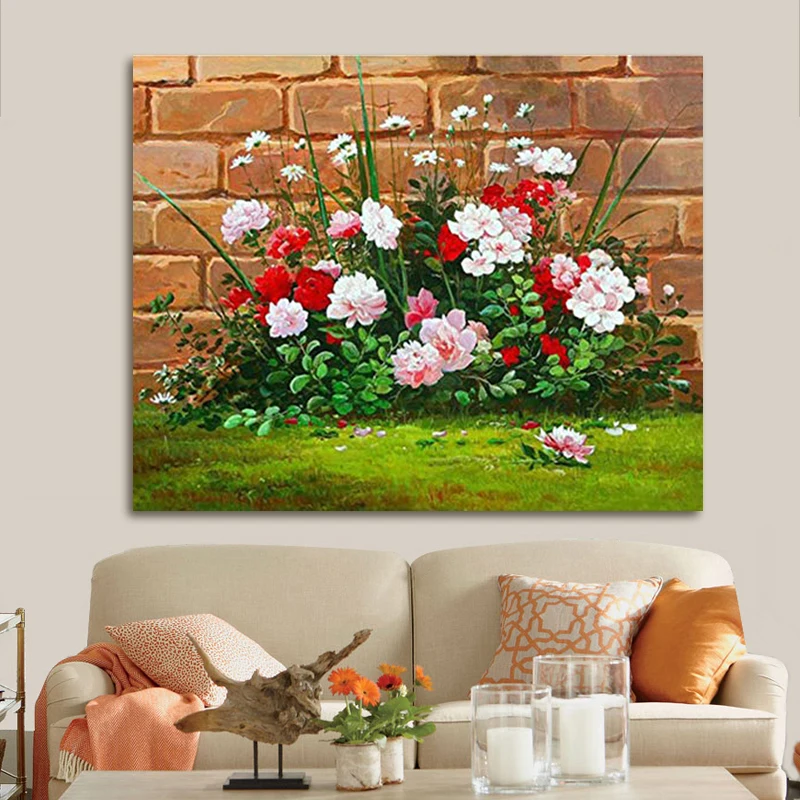 Сделай Сам красящие пигменты цифровой цветок искусство растение иллюстрация