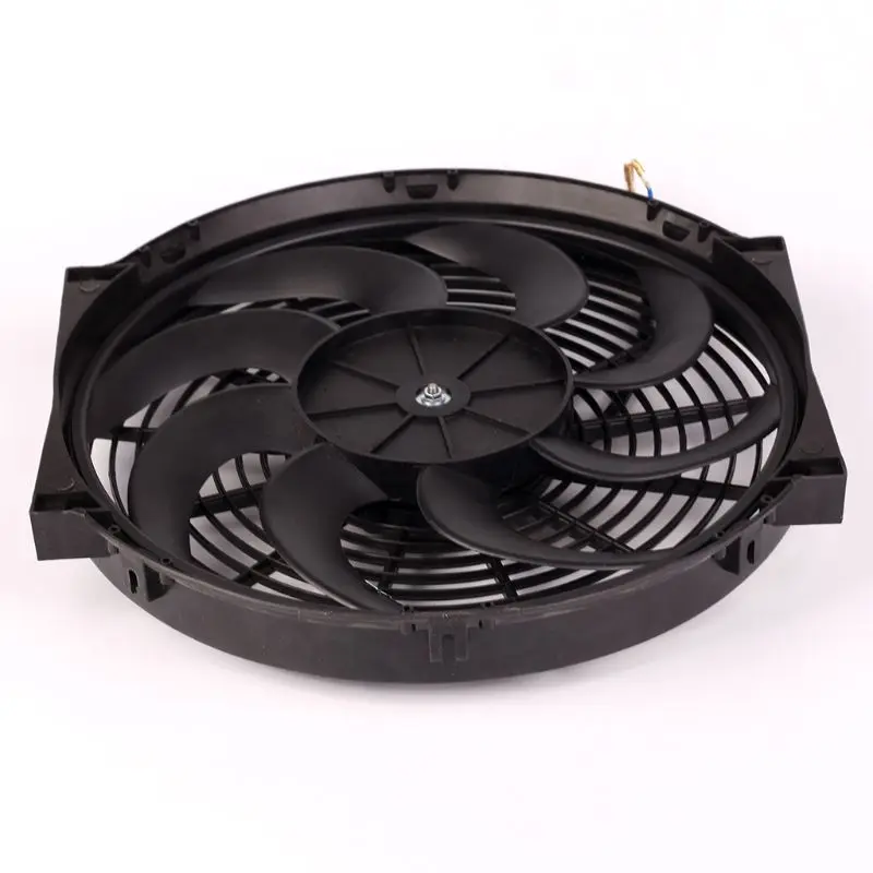 10 дюймов 14 Универсальный автомобильный вентилятор радиатора тонкий толкатель