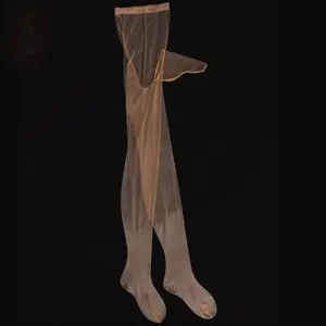 Сексуальное нижнее белье, мужские экзотические чулки 5D, Открытые колготки, фетиш, прозрачные гей-чулки, эротические чулки