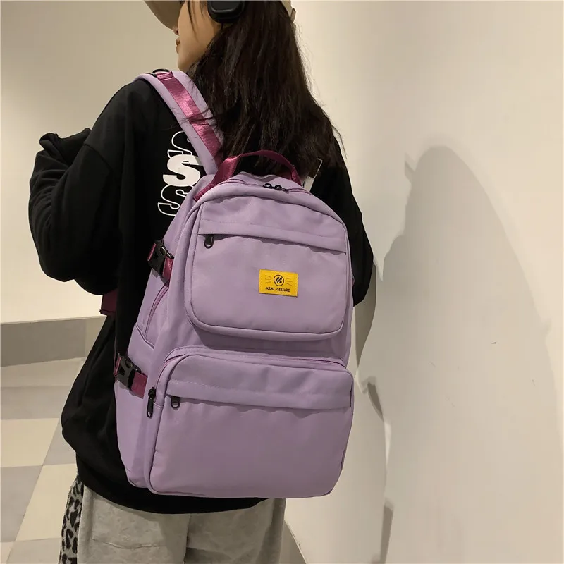 

Men And Women Oxford Backpack Travel Female Student College School Bag Men Girl Cool Laptop Backpack Male Fashion Book Bags