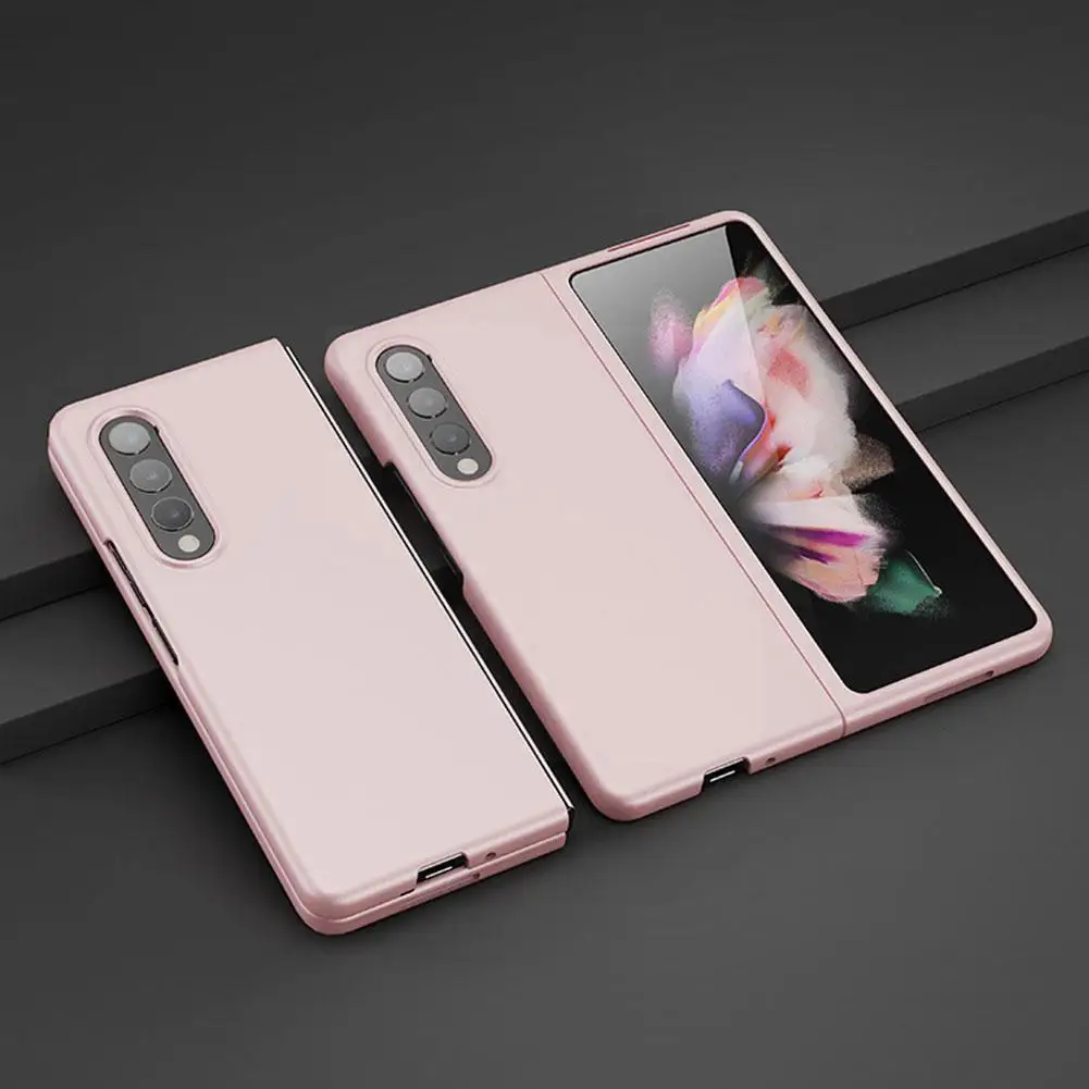 

For Samsung Z Fold3 Case Clear Colourful Folding Ultra Thin Protective Shockproof For Samsung Z Fold3 Back Cover C5W5