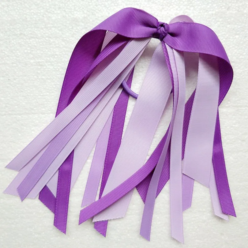 Резинки для волос девочек аксессуары лента с кисточками стреймер держатель