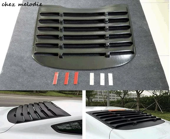 Высококачественные ПП матовые черные автомобильные задние окна декоративные