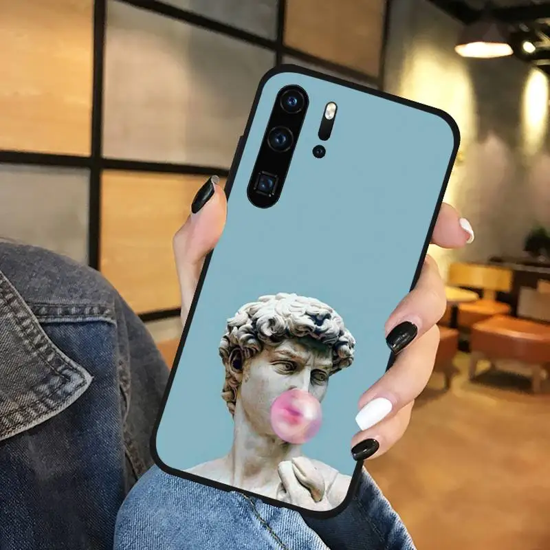 

Abstract Art Phone Case Funda For Huawei P9 P10 P20 P30 Lite 2016 2017 2019 plus pro P smart