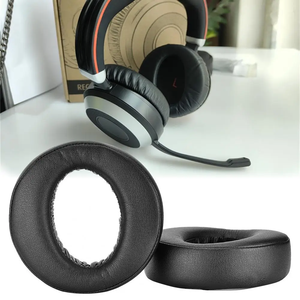 

Headset Sleeves Replaceable Easy Installation Elastic Soft Dust-proof Gaming Headphone Cushions for Evolve 80 UC