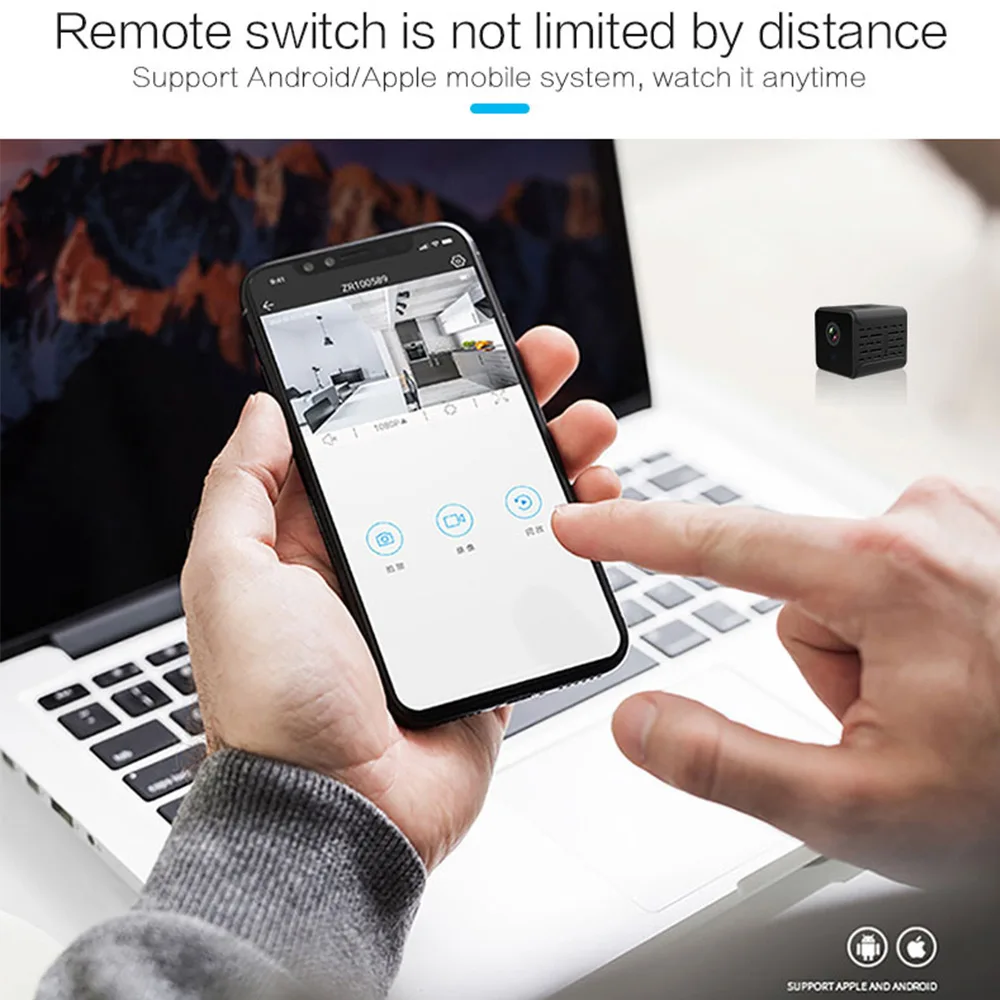 HD IP Камера 1080P экшн камера с Wi Fi подключением Портативный Беспроводной